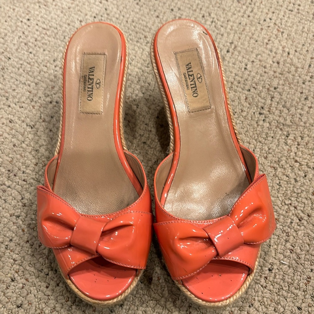 Valentino espadrilles wedge